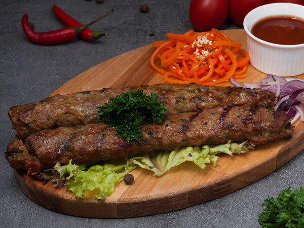 Мясо на углях - Люля-кебаб из говядины