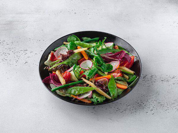 GARRY BAR - Легкий салат из мини-овощей с бальзамической заправкой