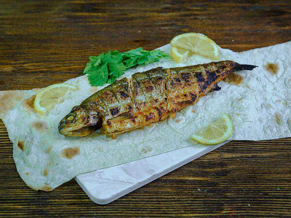 Улетный шашлык - Шашлык из речной форели