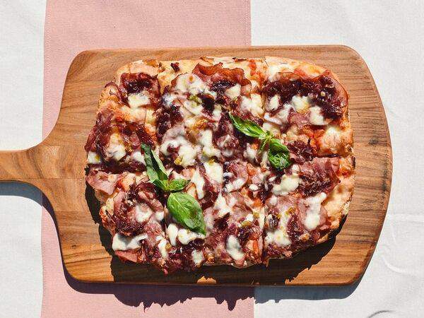 Scrocchiarella - Карпаччо из говядины с карамелизованным луком