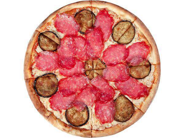 Добропицца - С салями и баклажаном