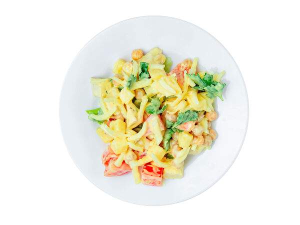 Мандарин - Индийский с цыплёнком и нутом