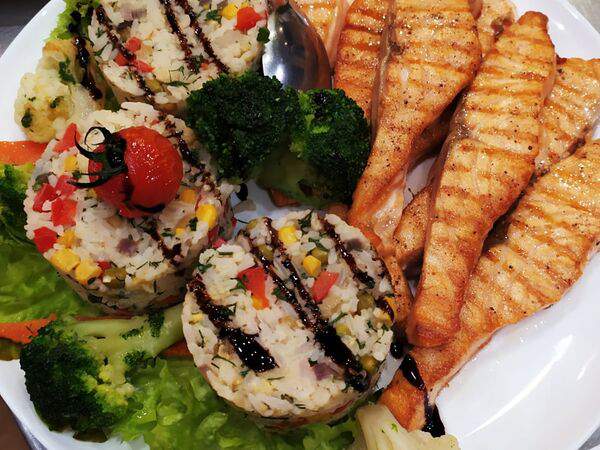 Пицца Като - Стейк из семги