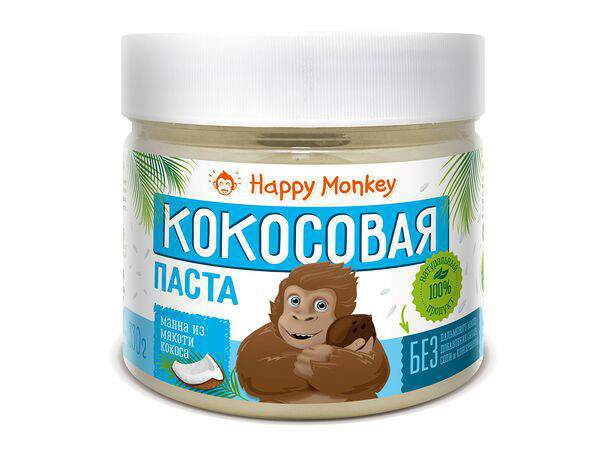 Happy monkey - Манна из мякоти кокоса