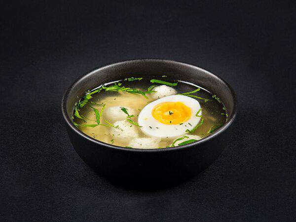 Fit appėtit - Домашний бульон с фрикадельками из птицы и яйцом