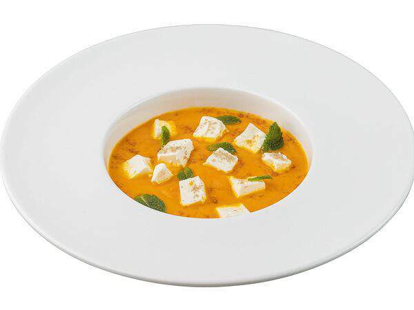 Le Noir - Тыквенный суп с копчёной солью и мятой