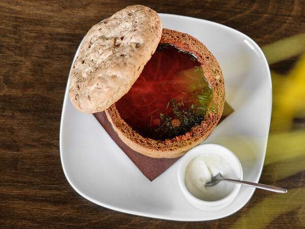 Автограф - Борщ в булке