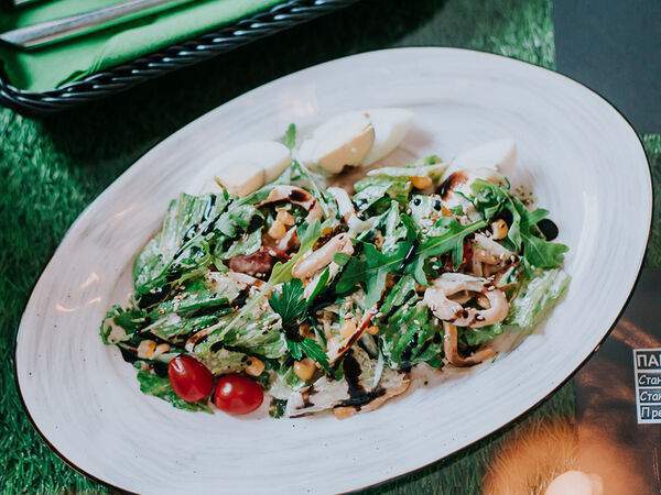 Мята Lounge - Салат Кальмар с огурцом