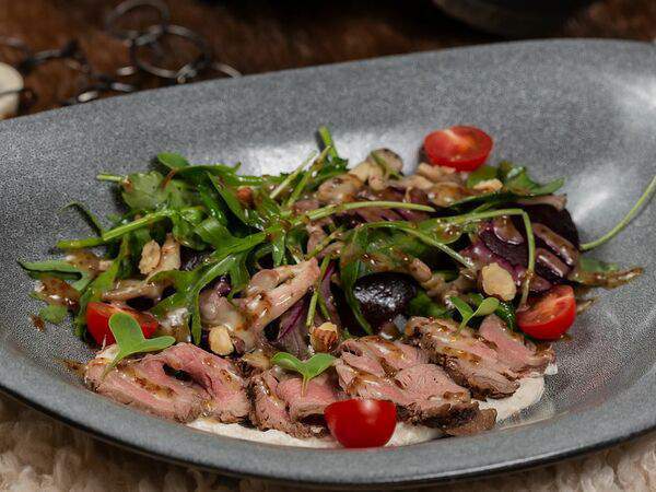 Викинги - Салат с ростбифом