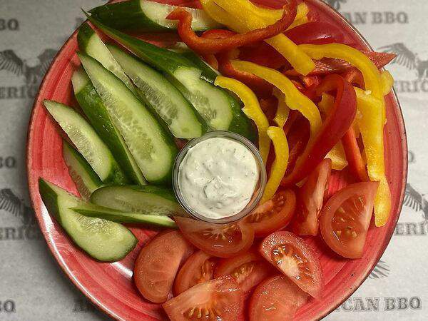 American BBQ - Овощная тарелка