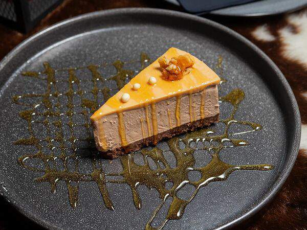 Викинги - Карамельный Чизкейк, с грильяжем из орехов