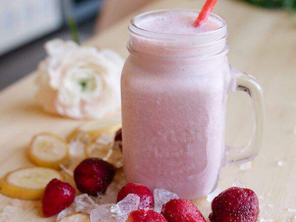 Безопасный Кекс - Смузи Клубника-банан