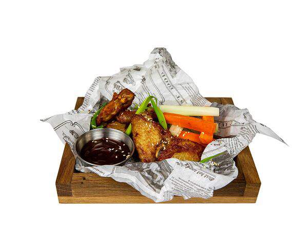 Сытый ниндзя - Крылышки барбекю