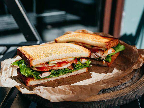 Берег - Летний сэндвич с курицей и овощами