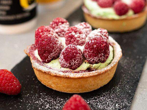 Пекарня Буханка - Тарталетка Фисташковая с малиной