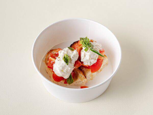 Pizza Point - Брускетта со страчателлой и томатами черри