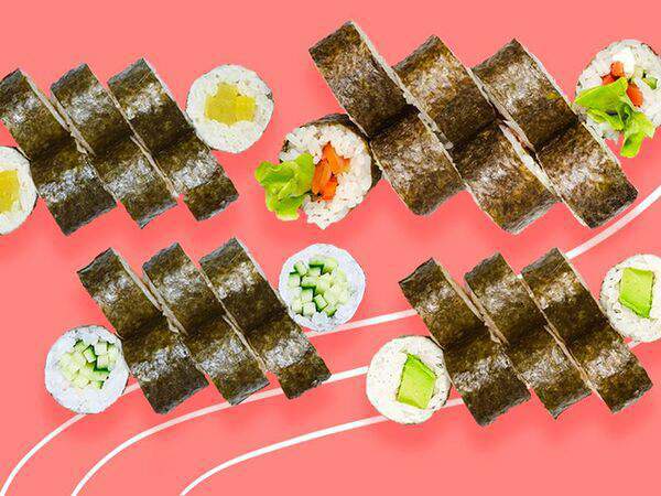 Момо суши - Вегетарианский