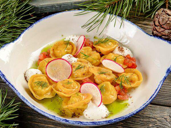 Веранда - Пельмени с муксуном