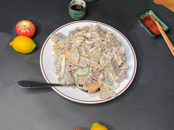 Лунзян - 017/2 Салат из говядины с грибами