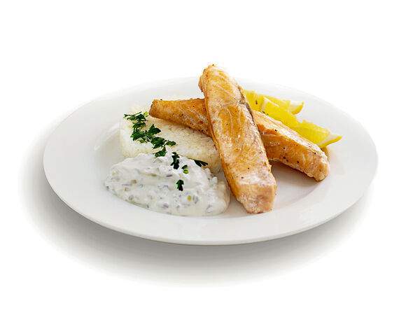 Cake & Coffee Union - Филе лосося на рисовой подушке