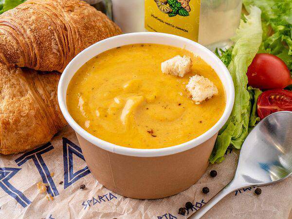 Sparta Gyros - Тыквенный крем-суп