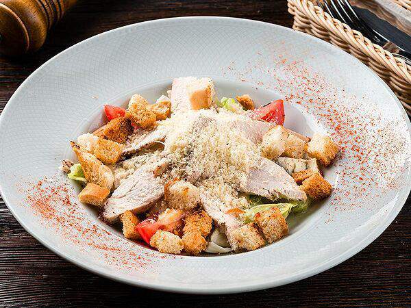 Дом папочки - Салат Цезарь