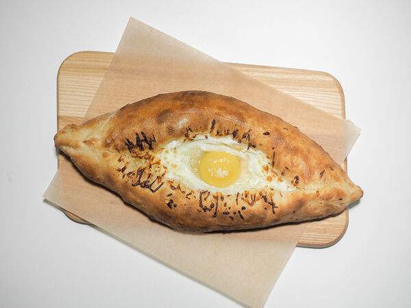 Кафе Арагви - Хачапури по-аджарски