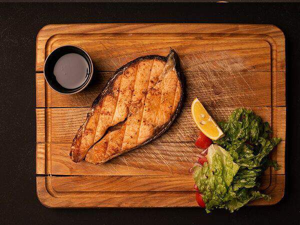 Steklo Grill & Bar - Стейк из семги