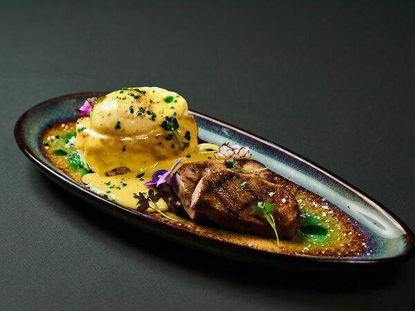 Terrace - Бенедикт с телячьим языком