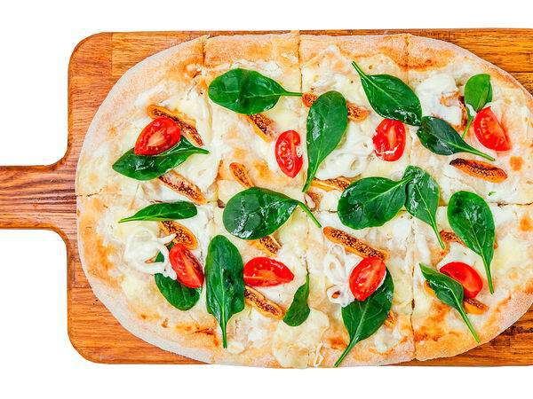 Easy Pizza - Инжир, шпинат и страчателла