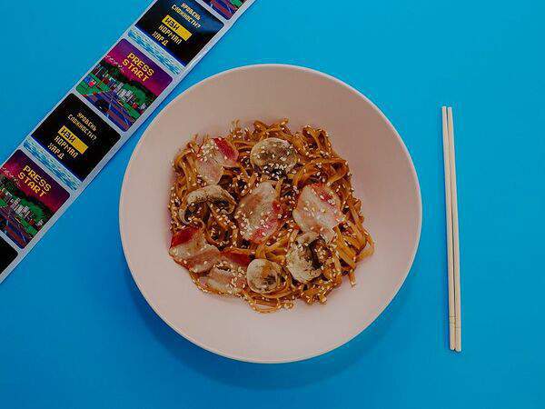 Лапшичная Изи - Бекон в арахисовом соусе