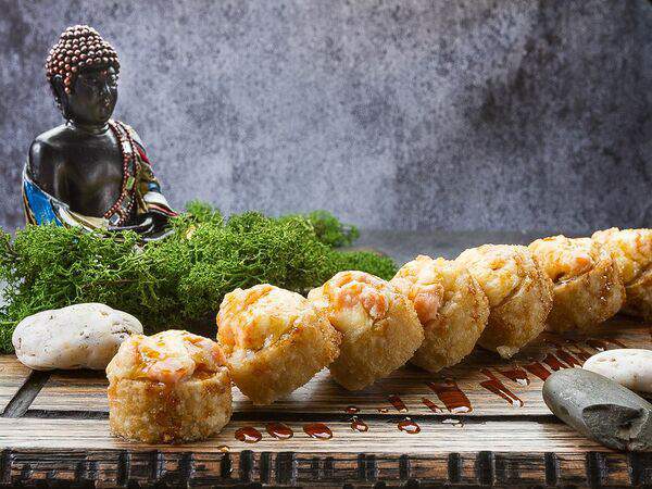 Duran Bar & Grill - Запеченный ролл с лососем