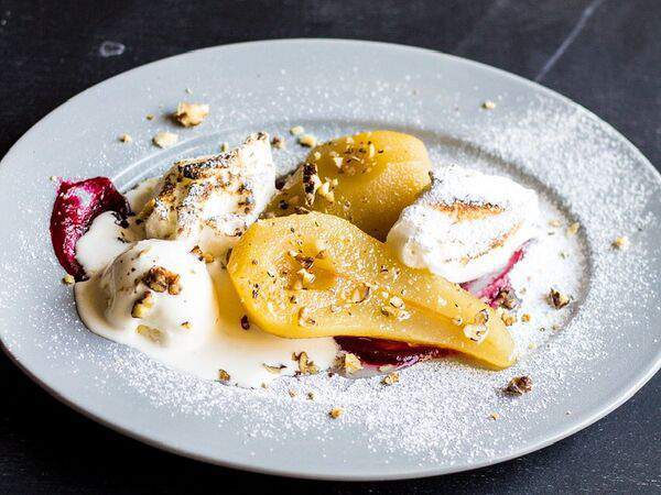 The Угли - Десерт Загорелая груша