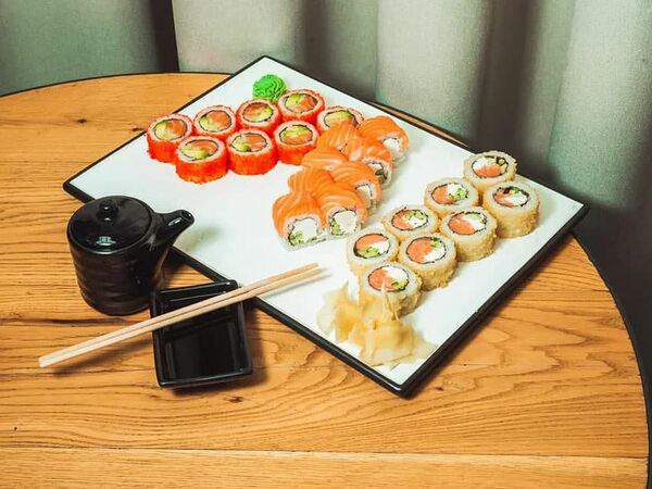 Баклажан Горьковская - Комбо Три лосося