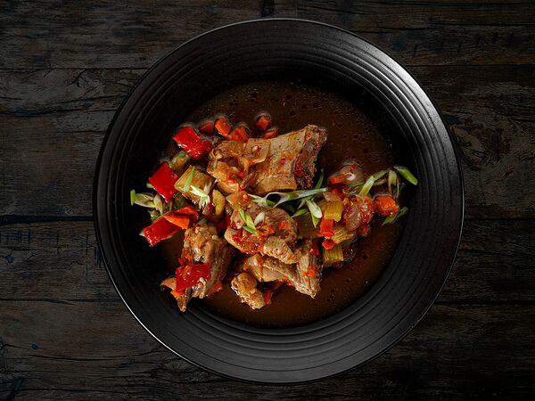 Kinza House - Гуляш куриный с овощами