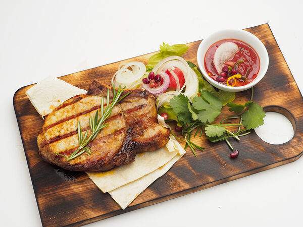 Кинза - Чалагач из свинины