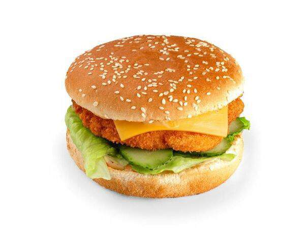 Тот самый R & S - Чизбургер с куриной котлетой