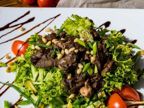 Казак и море - Теплый салат Подворье