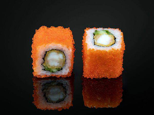 Omega 3-6-9 - Ролл Калифорния с темпурной креветкой