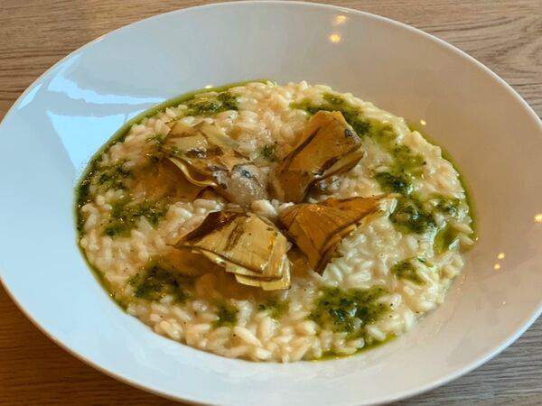 Pulcinella - Ризотто Бьянка с артишоком