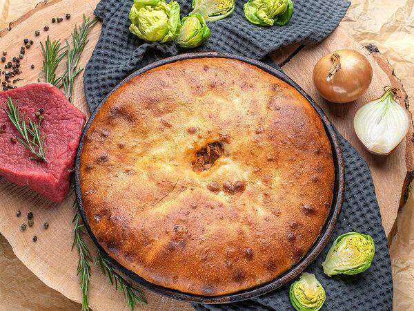 ОкПирог - Пирог с капустой и мясом