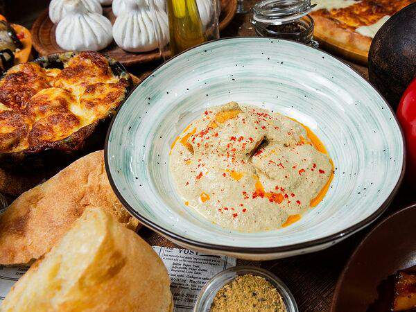 Алаверды - Сациви из курицы