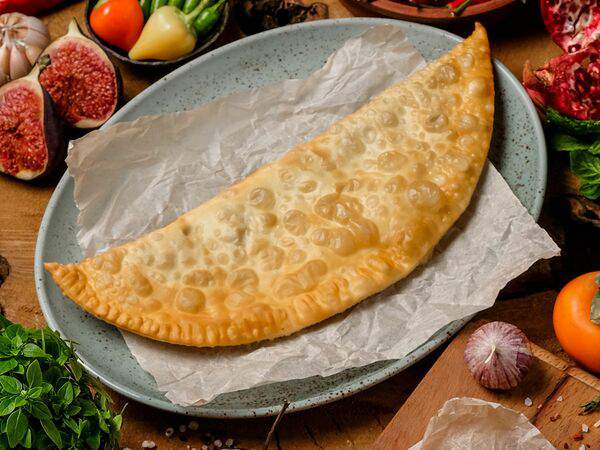 Хачапури и вино - Чебурек с сыром и мятой