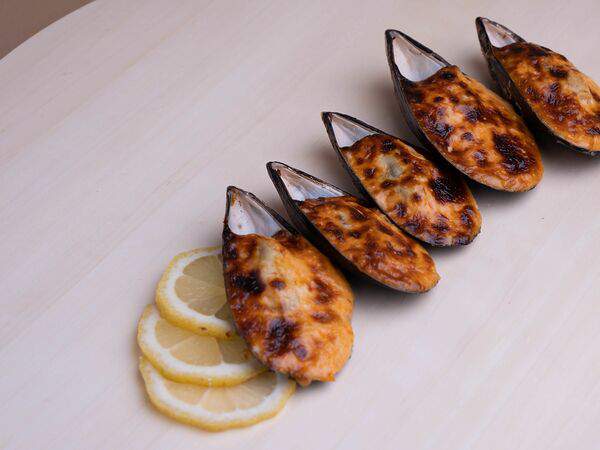 Сашидо - Мидии запечённые