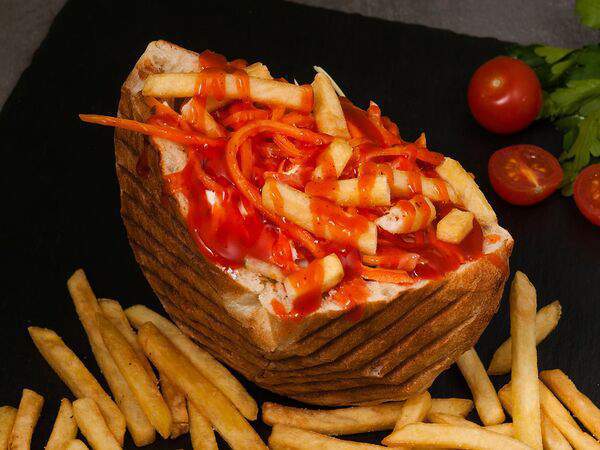 Экспресс New Шаурма - Шаверма Вегетарианская с картофелем фри