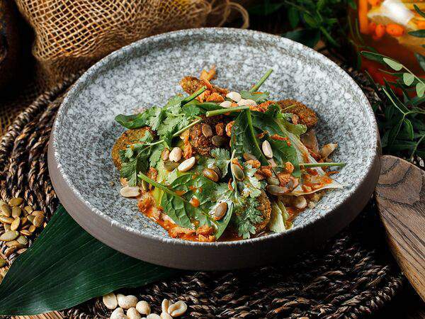 Поке от Not Only Poke by Bigvava - Зеленый green bowl с фалафель и киноа