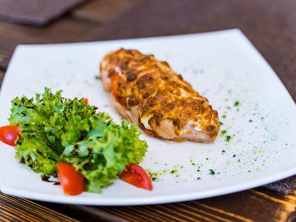 Казак и море - Куриная грудка пр-кубански с овощами