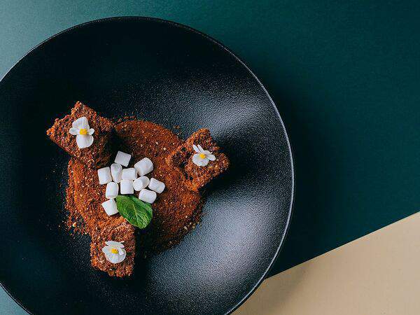 Wooden - Брауни с солёной карамелью