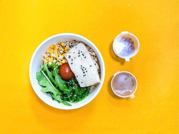 Кухня - Боул с копченым тофу