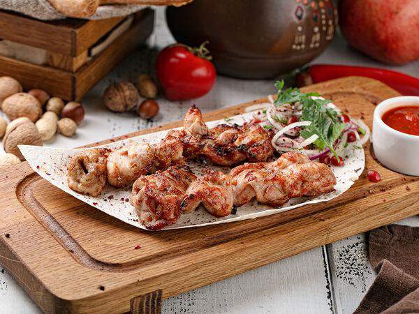 Ткемали - Шашлык из курицы